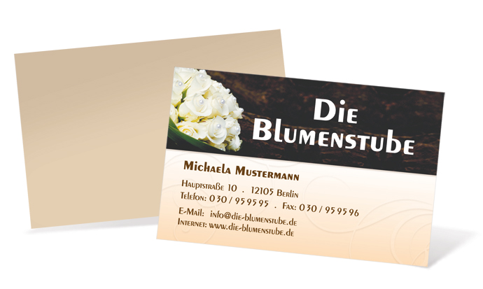 Visitenkarte "Ich liebe Dich" Landscape Visitenkarte "Ich liebe Dich" Landscape