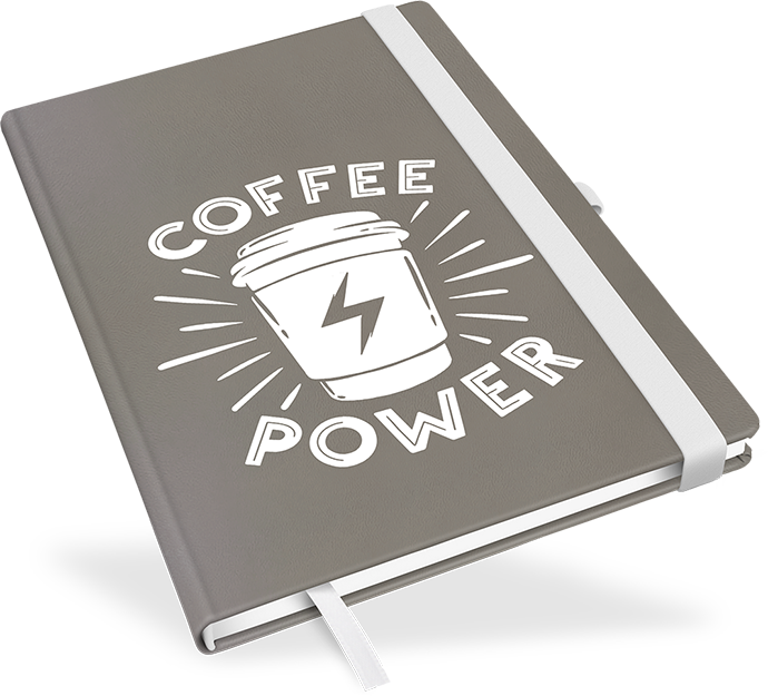 "Café au Lait" - Large mit deinem Umschlagdesign "Café au Lait" - Large mit deinem Umschlagdesign