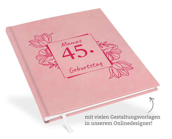 Gästebuch Geburtstag Rosa Gästebuch Geburtstag Rosa