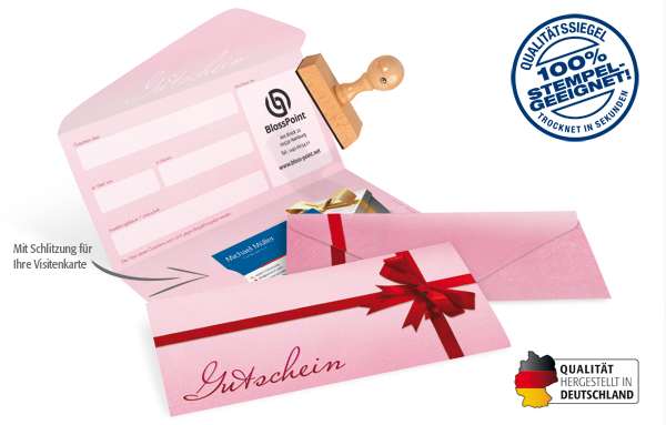 Gutscheinkarte Classic "pink surprise" Gutscheinkarte Classic "pink surprise"