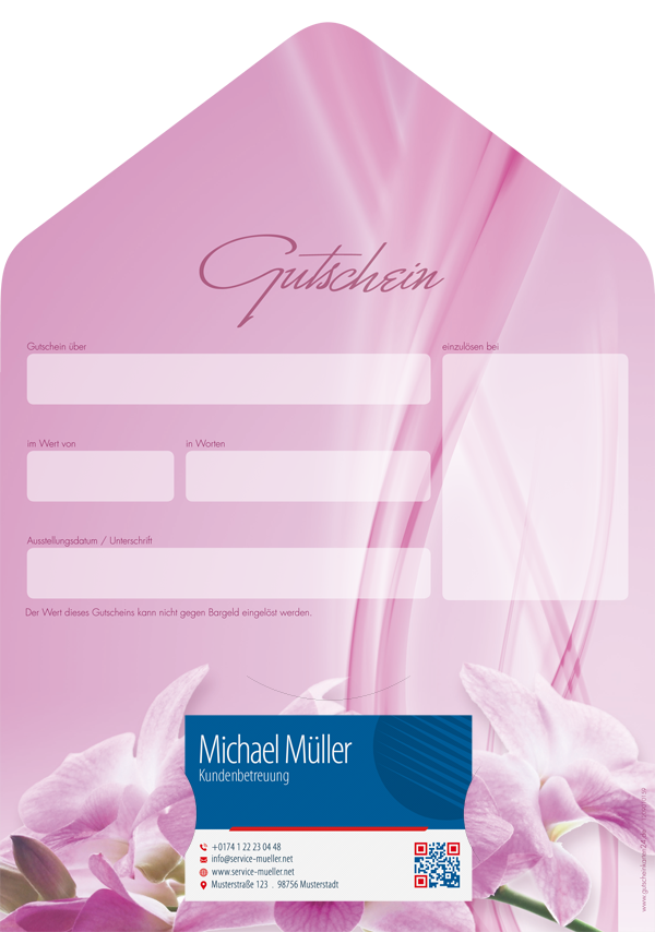 Gutscheinkarte Classic "hotstone" Gutscheinkarte Classic "hotstone"