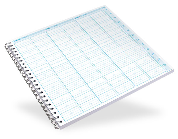 Terminplaner 2 Spalten - 15 Minuten-Takt Terminplaner 2 Spalten - 15 Minuten-Takt