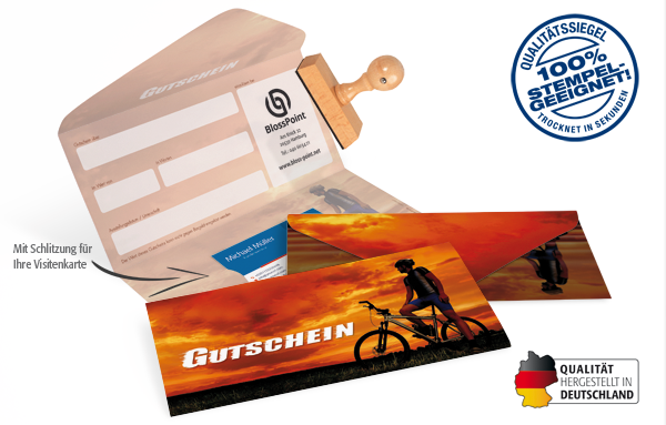 Gutscheinkarte Classic "sunset"