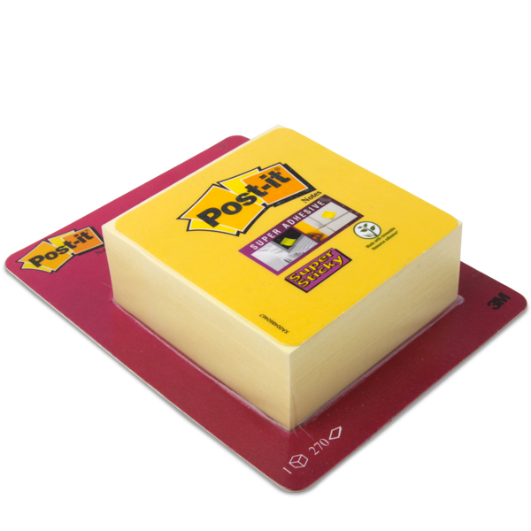 Post-it® Super Sticky Haftnotiz-Klotz