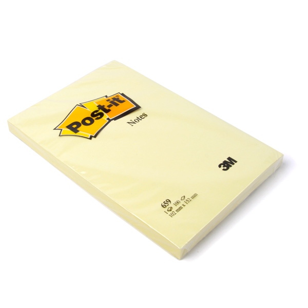 Post-it® Notes Classic 102 x 152 mm