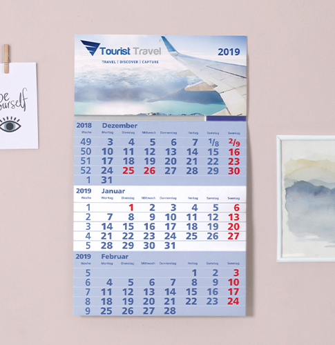 Vielfältiger 1-Block-Wandkalender Vielfältiger 1-Block-Wandkalender