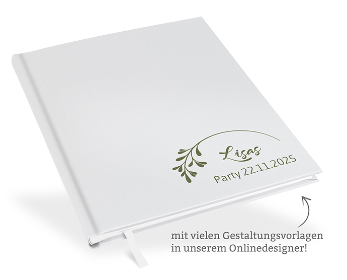 Gästebuch Geburtstag Weiß Gästebuch Geburtstag Weiß