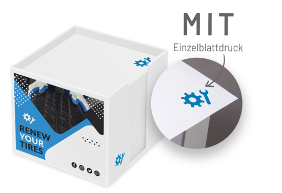1017170044 Zettelbox Classic 10 x 10 x 10 cm im Digitaldruck Zettelbox Classic 10 x 10 x 10 cm im Digitaldruck