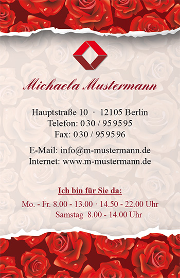 1212010335 Visitenkarte "Rosenbad" Visitenkarte "Rosenbad"