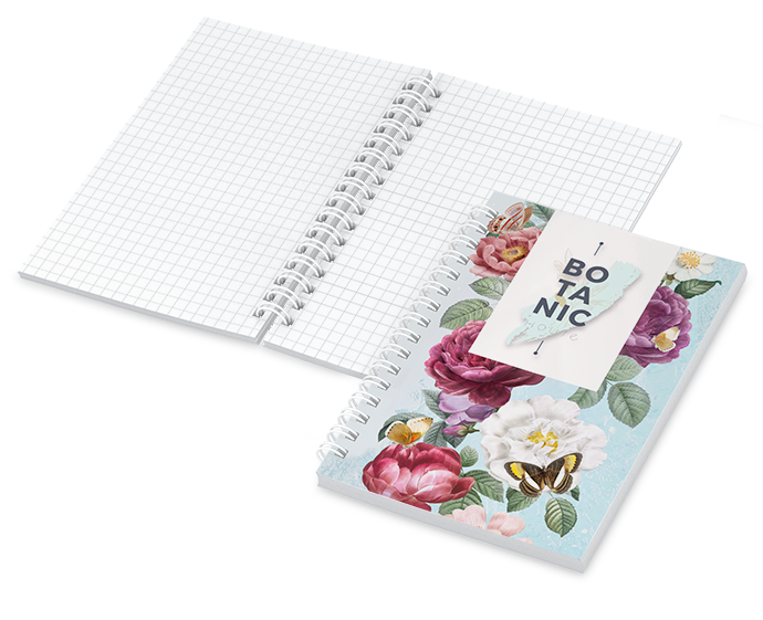 Spiralblock DIN A6 - Inhalt Standard Spiralblock DIN A6 - Inhalt Standard