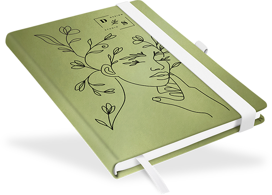 177162N "Pistachio" - DIN A5 mit deinem Umschlagdesign "Pistachio" - DIN A5 mit deinem Umschlagdesign
