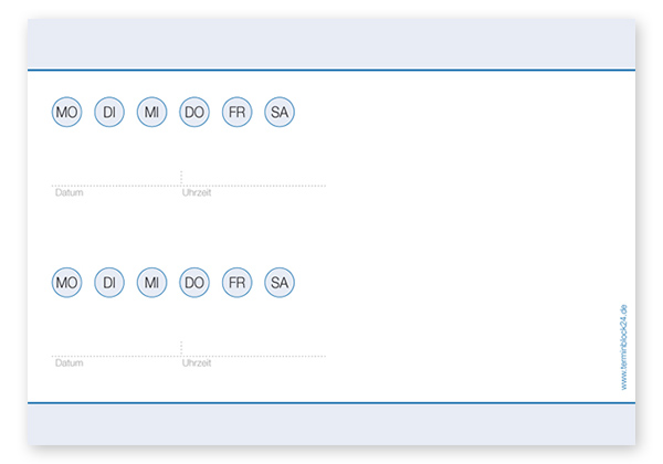 Terminzettel Classic #6.2 Terminzettel Classic #6.2