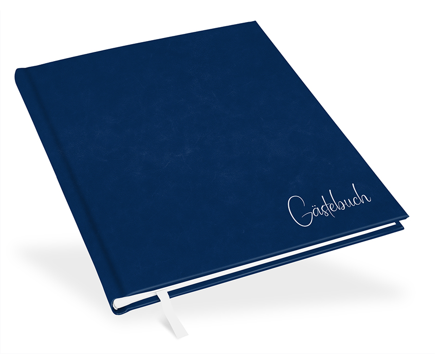 GB-21210-Kom Gästebuch Kommunion Royalblau Gästebuch Kommunion Royalblau