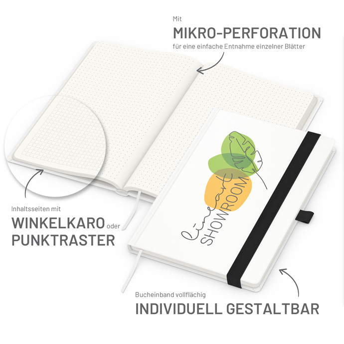 EasyBook Notizbuch Elegance Recycling DIN A5