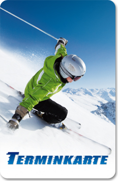 1204010261 Terminkarte "Winterurlaub" Terminkarte "Winterurlaub"