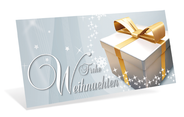 1209010195 Gutscheinkarte Classic "Weihnachtszauber" Gutscheinkarte Classic "Weihnachtszauber"
