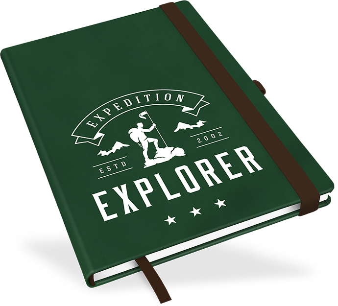 "Forest Green" - Large mit deinem Umschlagdesign "Forest Green" - Large mit deinem Umschlagdesign