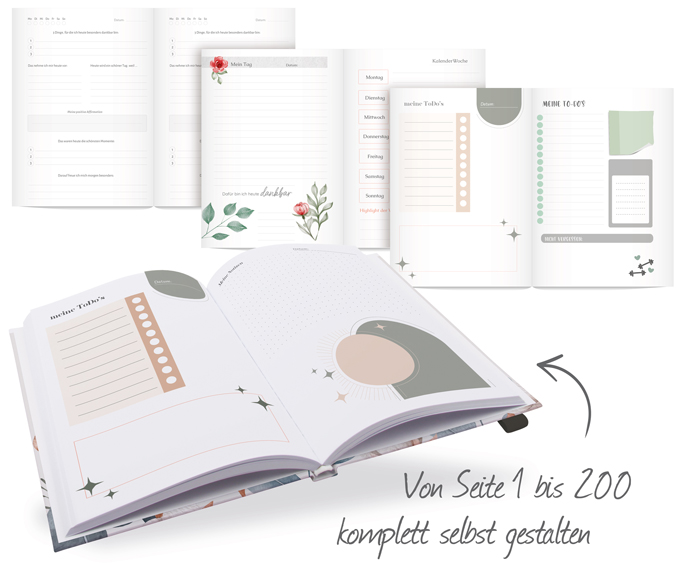 Notizbuch DIN A5 personalisiert