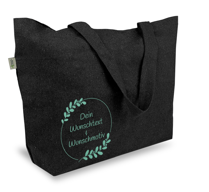 1102301001 Recycling Tasche bedrucken lassen Recycling Tasche bedrucken lassen